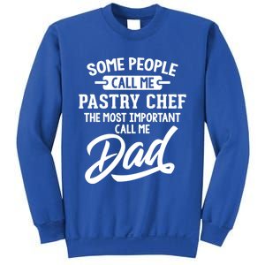 Fathers Day Design Pastry Chef Dad Cool Gift Sweatshirt