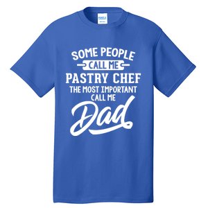 Fathers Day Design Pastry Chef Dad Cool Gift Tall T-Shirt