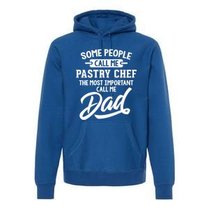 Fathers Day Design Pastry Chef Dad Cool Gift Premium Hoodie