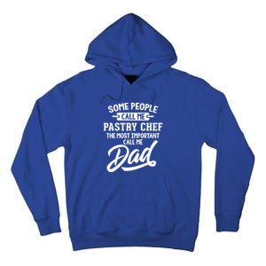 Fathers Day Design Pastry Chef Dad Cool Gift Tall Hoodie