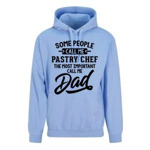 Fathers Day Design Pastry Chef Dad Cool Gift Unisex Surf Hoodie