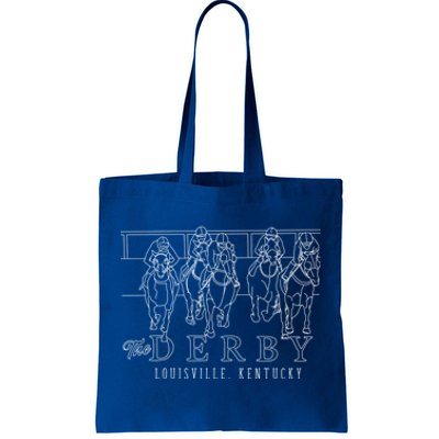 Funny Derby Day Louisville Kentucky Horse Racing Meaningful Gift Tote Bag