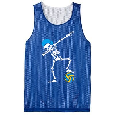 Funny Dab Dabbing Skeleton Water Polo Halloween Costume Funny Gift Mesh Reversible Basketball Jersey Tank