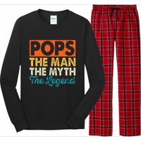 Funny Dad Daddy Fathers Day Long Sleeve Pajama Set