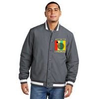 Funny Dartball Darts Dart Throwing Insulated Varsity Jacket