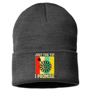 Funny Dartball Darts Dart Throwing Sustainable Knit Beanie