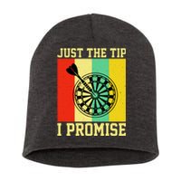 Funny Dartball Darts Dart Throwing Short Acrylic Beanie