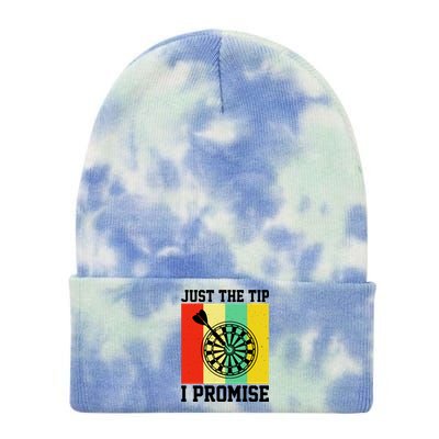 Funny Dartball Darts Dart Throwing Tie Dye 12in Knit Beanie