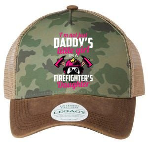 Firefighter Daughter Design For Kids Firefighter Legacy Tie Dye Trucker Hat