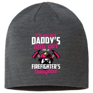 Firefighter Daughter Design For Kids Firefighter Sustainable Beanie