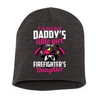 Firefighter Daughter Design For Kids Firefighter Short Acrylic Beanie