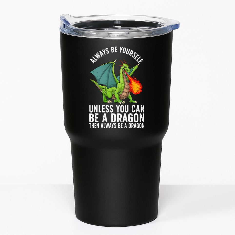 Funny Dragon Design For  Fantasy Dragon Lover Tumbler