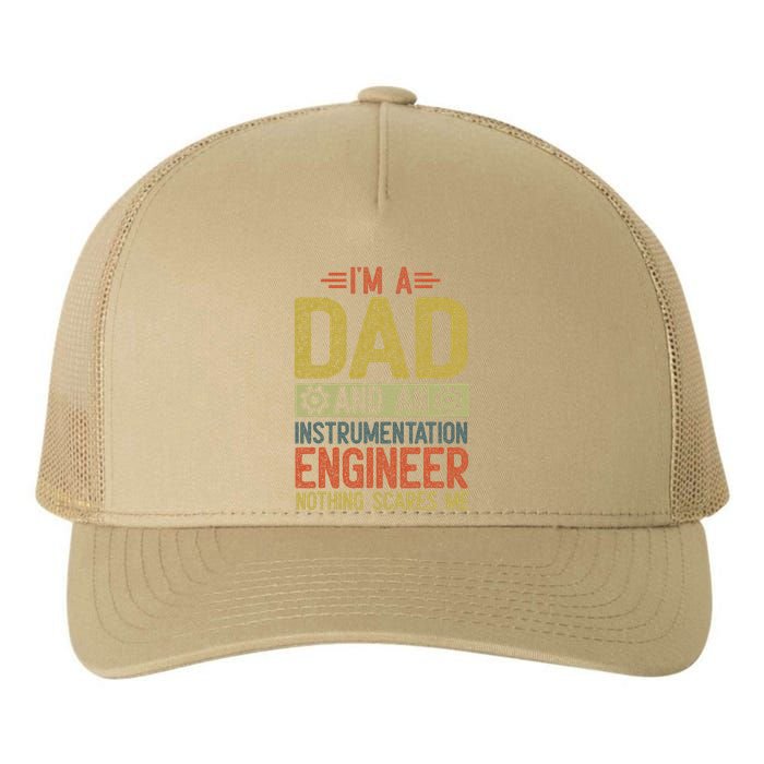 Fathers Day Dad IM Dad And Instrumentation Engineer Yupoong Adult 5-Panel Trucker Hat