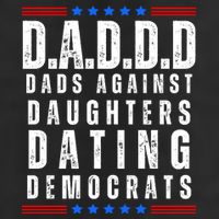 Funny Daddd Dads Against Daughters Dating Democrats Adult Drive Performance Visor