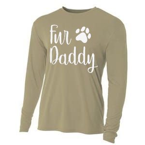 Fur Daddy Dog Dad Fathers Day Gifts For Dog Lovers Cooling Performance Long Sleeve Crew