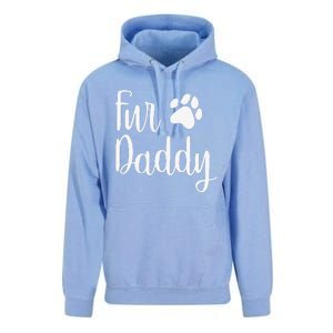 Fur Daddy Dog Dad Fathers Day Gifts For Dog Lovers Unisex Surf Hoodie