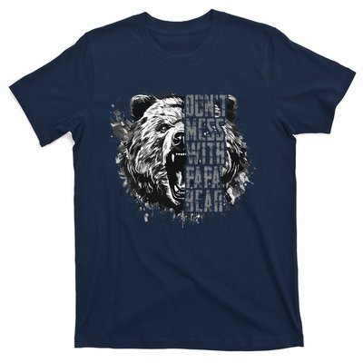 Fathers Day Dont Mess With Papa Bear T-Shirt