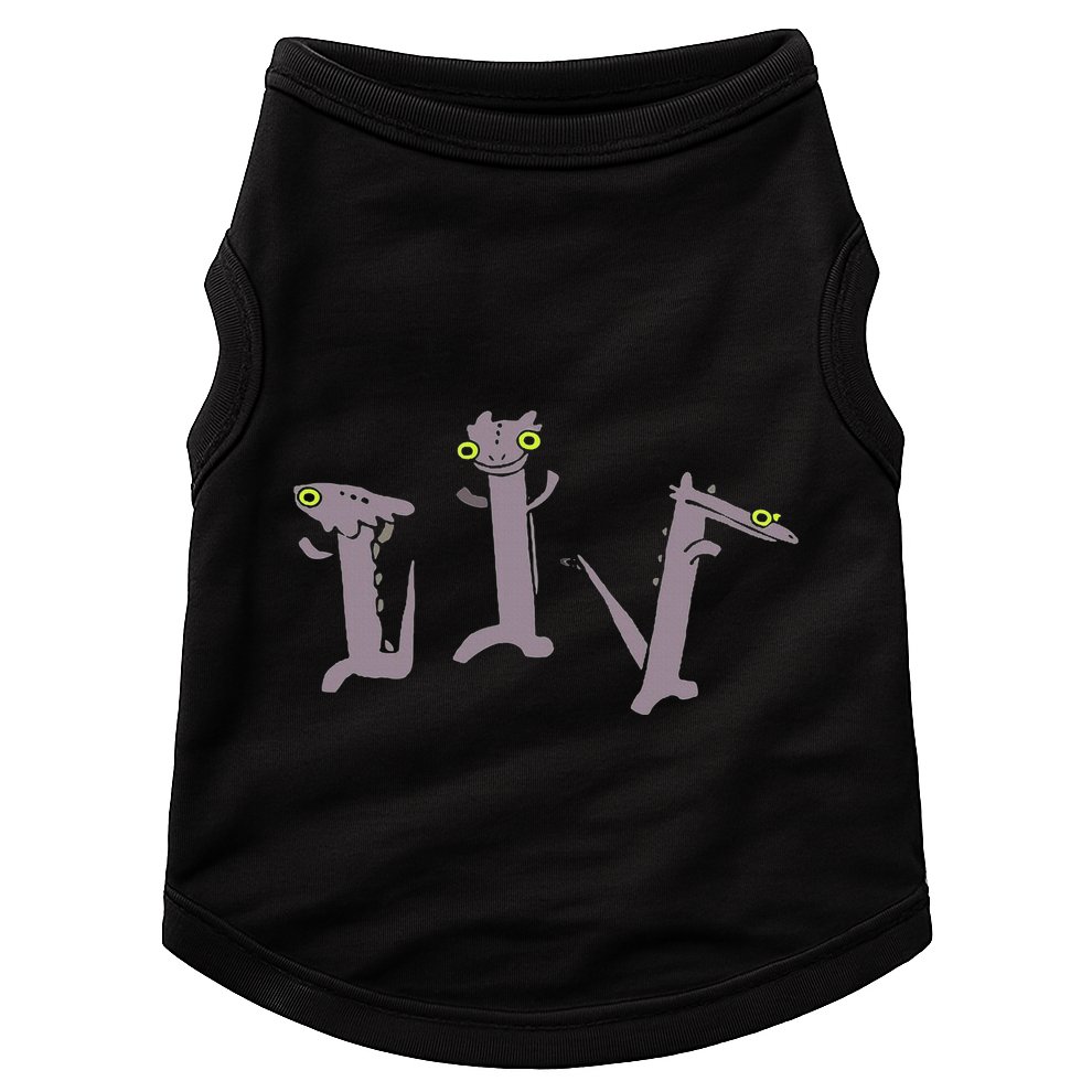 Funny Dancing Dragon Meme Doggie Tank