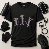 Funny Dancing Dragon Meme Cooling Performance Crew T-Shirt