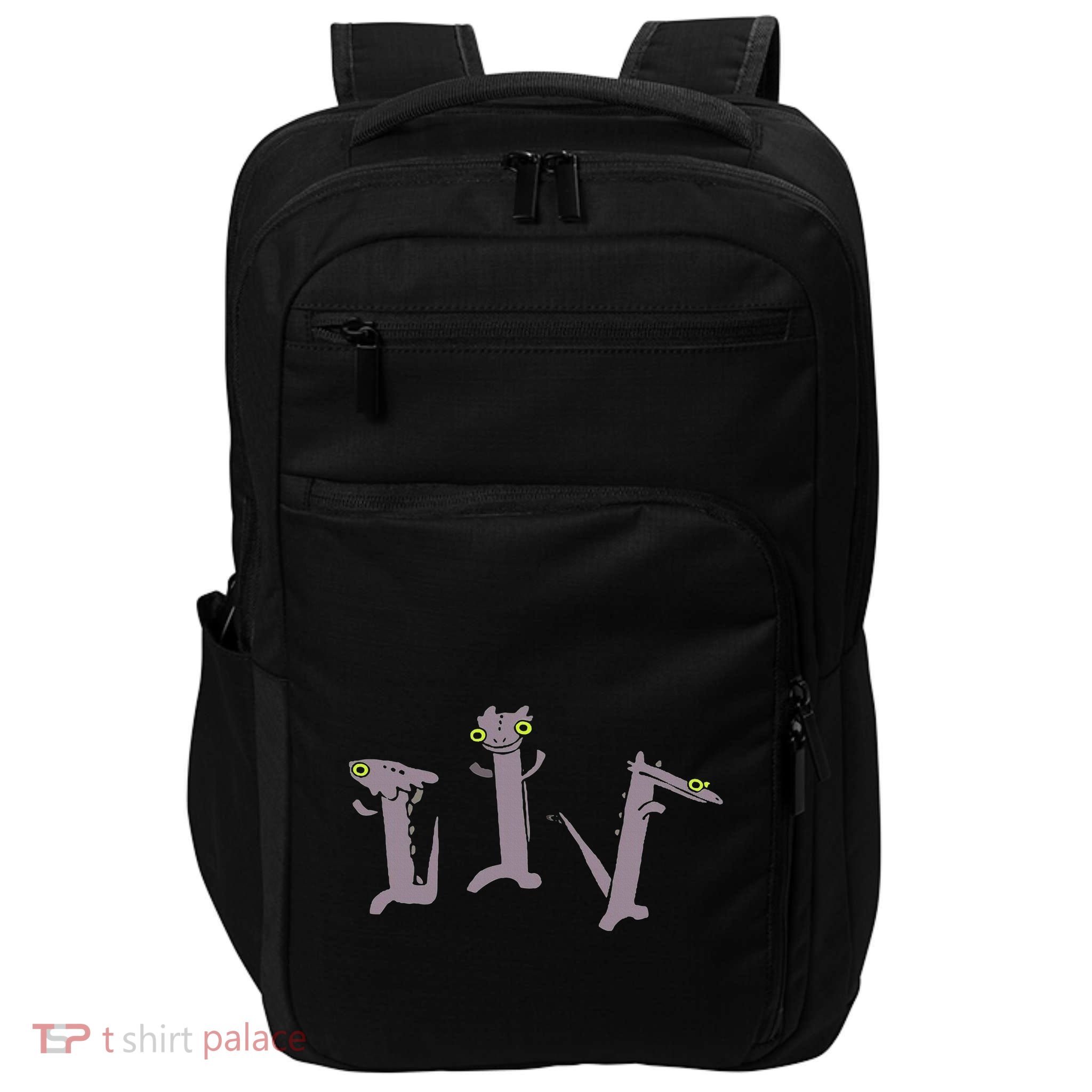Funny Dancing Dragon Meme Impact Tech Backpack