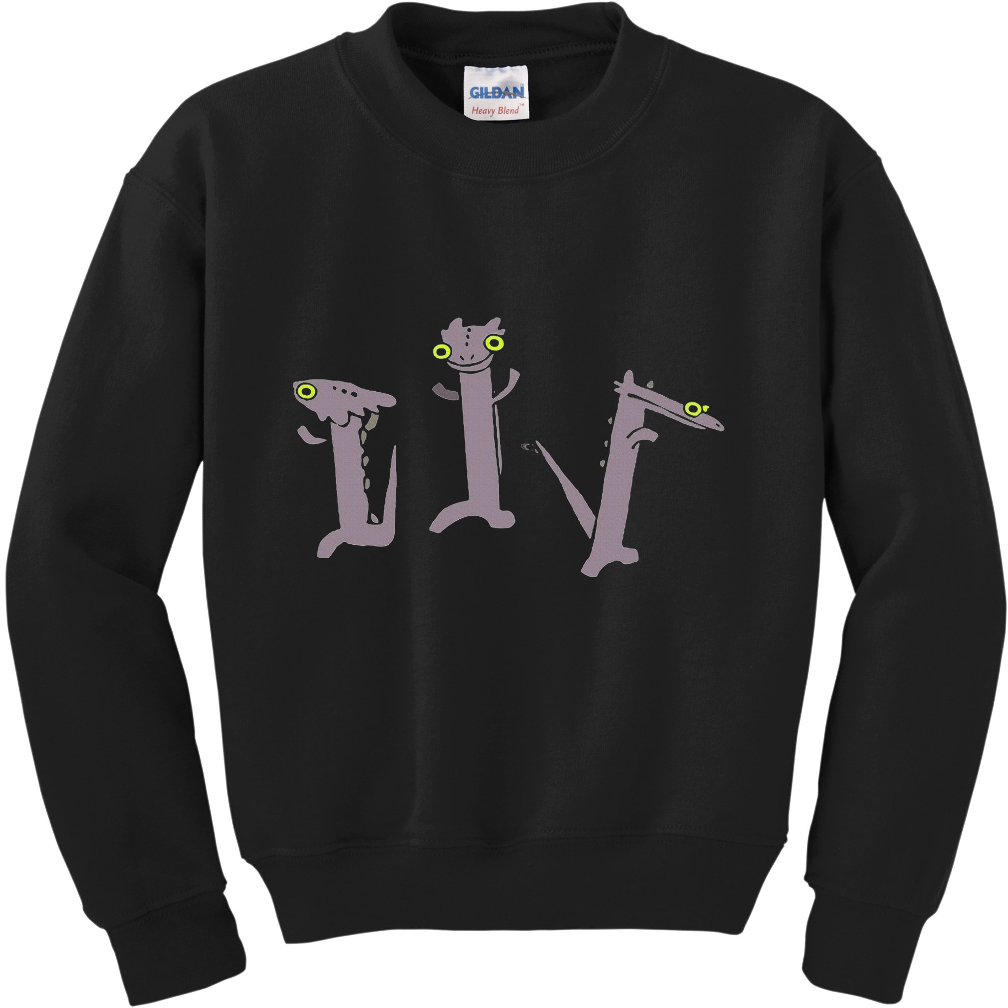 Funny Dancing Dragon Meme Kids Sweatshirt