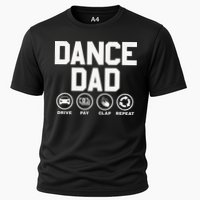 Funny Dance Dad Proud Dancer Dancing Father Cooling Performance Crew T-Shirt