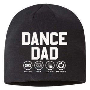 Funny Dance Dad Proud Dancer Dancing Father Sustainable Beanie