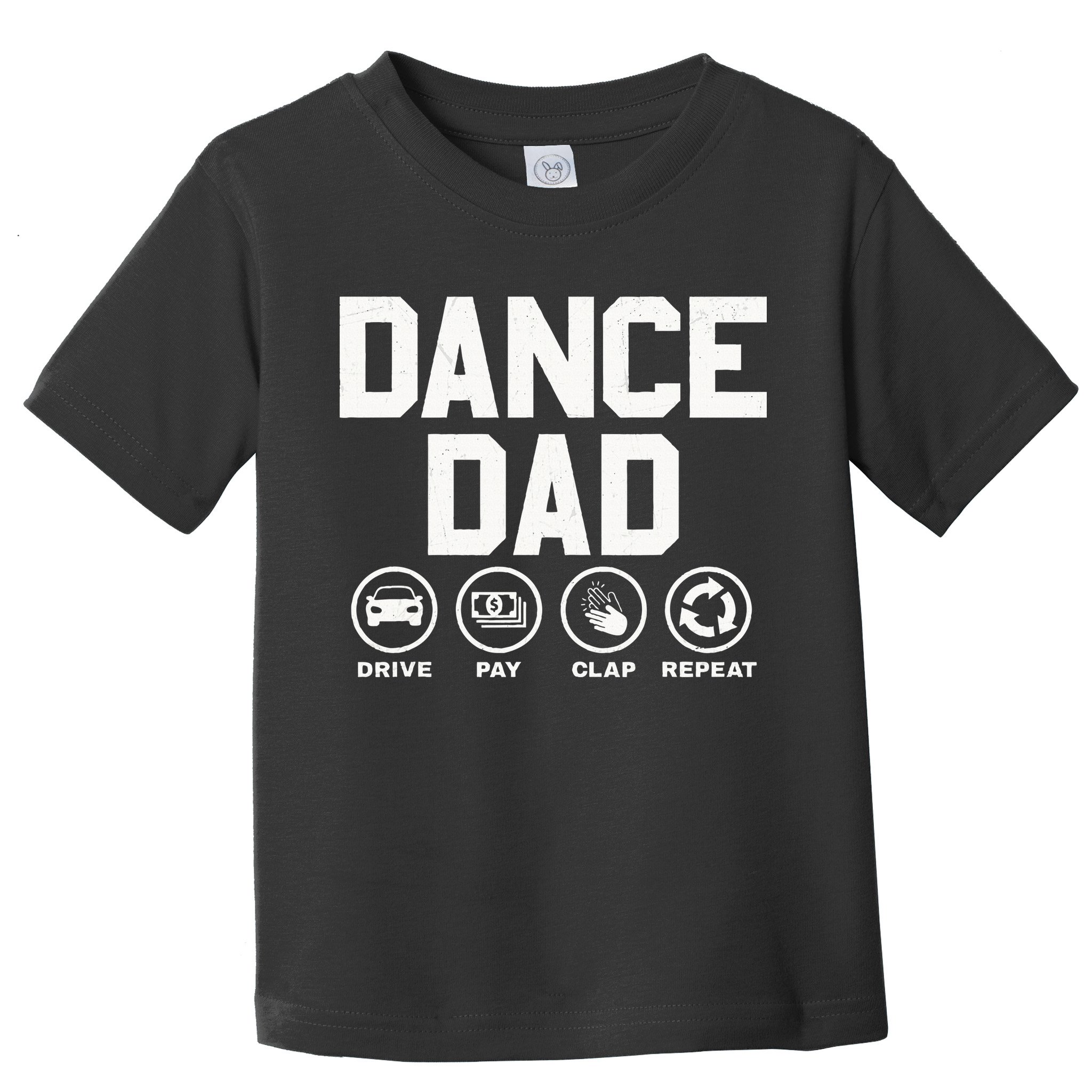 Funny Dance Dad Proud Dancer Dancing Father Toddler T-Shirt