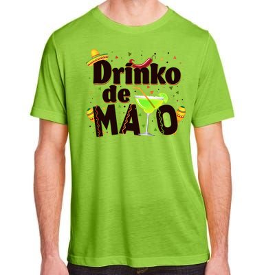 Funny Drinko De Mayo Cinco De Mayo Adult ChromaSoft Performance T-Shirt