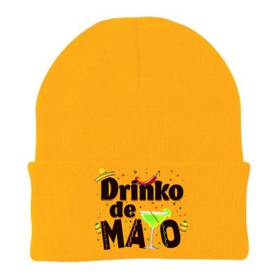 Funny Drinko De Mayo Cinco De Mayo Knit Cap Winter Beanie