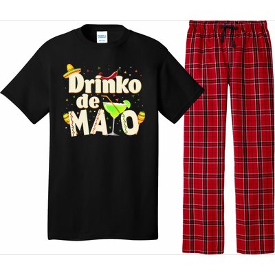 Funny Drinko De Mayo Cinco De Mayo Pajama Set