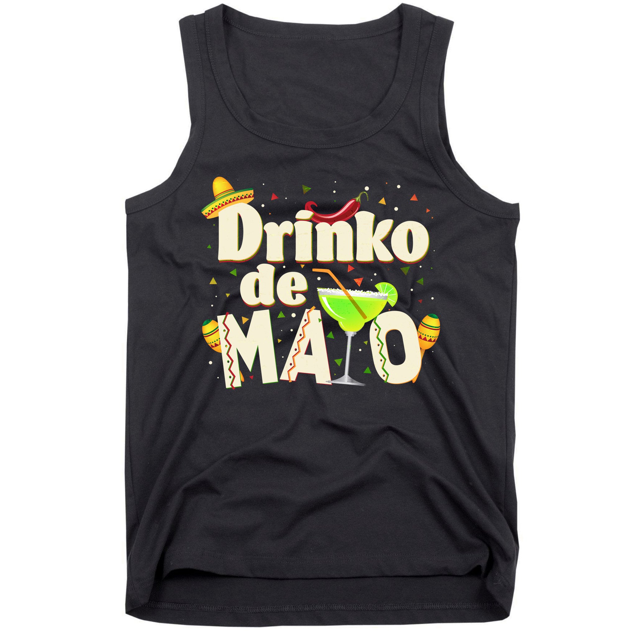 Funny Drinko De Mayo Cinco De Mayo Tank Top