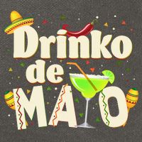 Funny Drinko De Mayo Cinco De Mayo Cotton Canvas Backpack