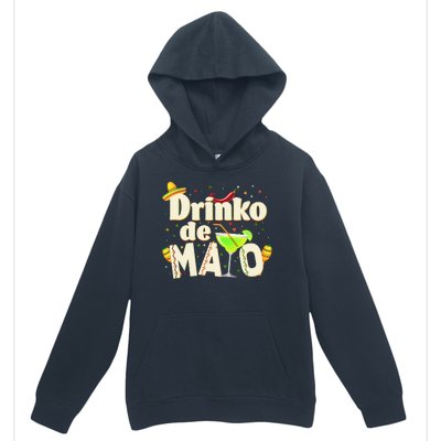 Funny Drinko De Mayo Cinco De Mayo Urban Pullover Hoodie