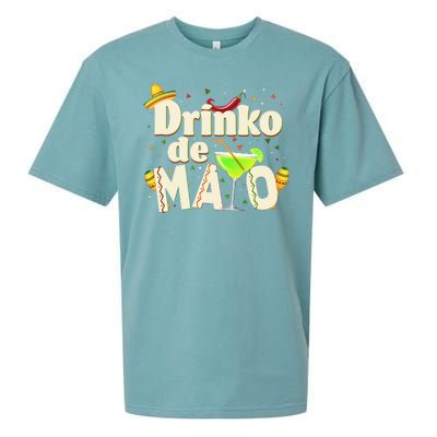 Funny Drinko De Mayo Cinco De Mayo Sueded Cloud Jersey T-Shirt