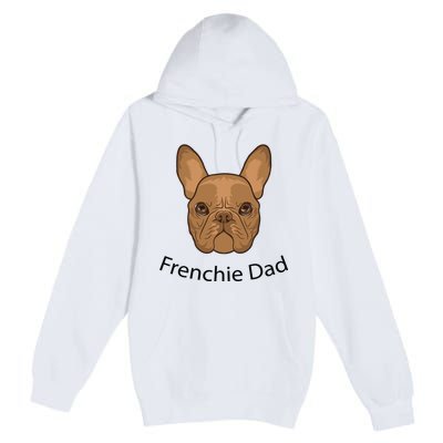 Frenchie Dad Design Premium Pullover Hoodie