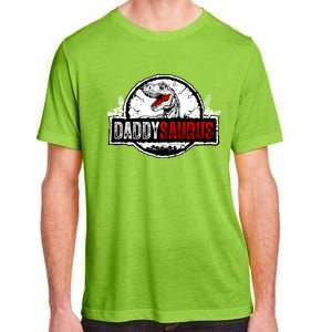 Fathers Day Daddysaurus Great Funny Gift Idea For Dad Gift Adult ChromaSoft Performance T-Shirt