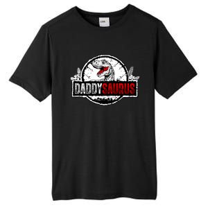 Fathers Day Daddysaurus Great Funny Gift Idea For Dad Gift Tall Fusion ChromaSoft Performance T-Shirt