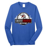 Fathers Day Daddysaurus Great Funny Gift Idea For Dad Gift Long Sleeve Shirt