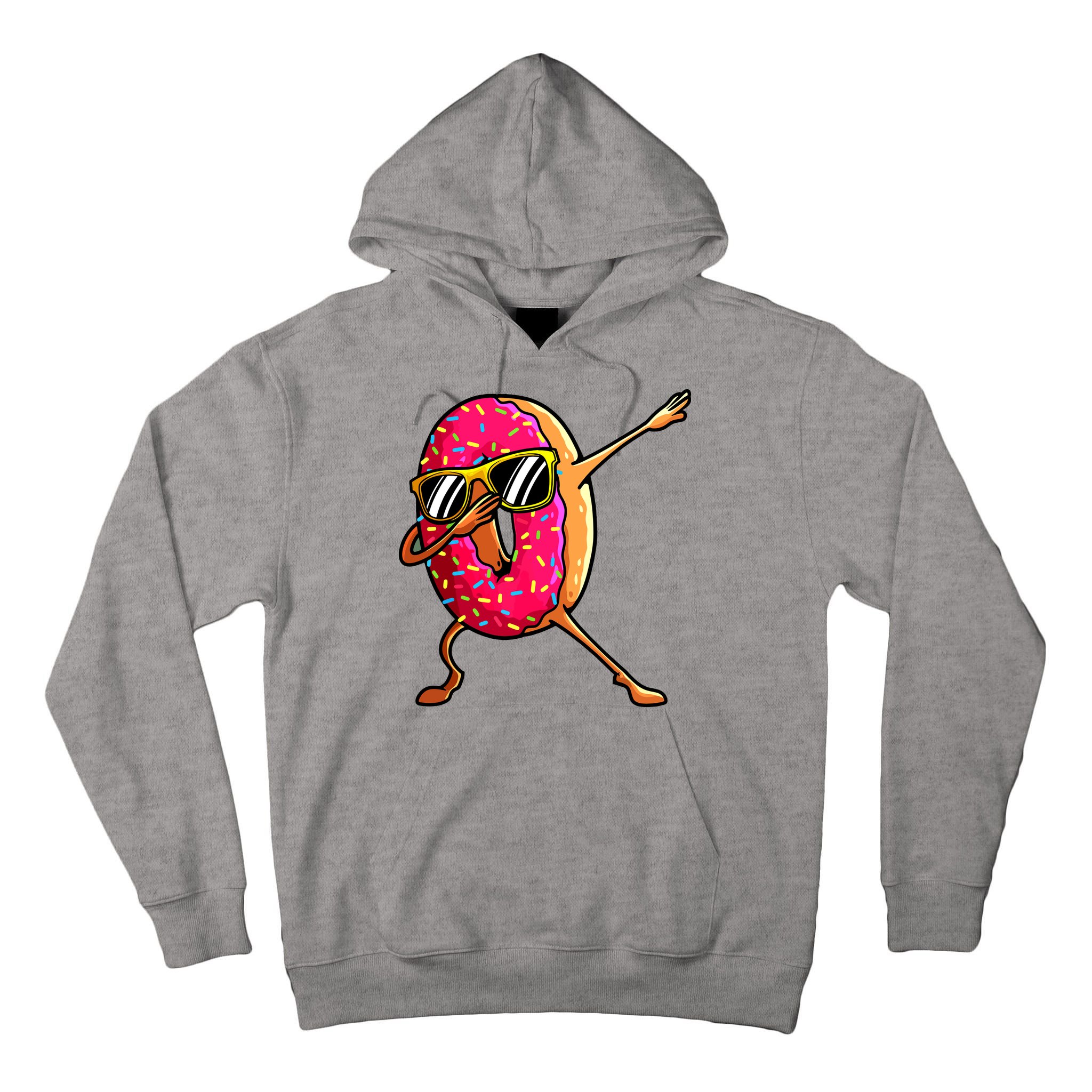 Funny Donut Designs For Boy Girl Hiphop Dabbing Donut Tall Hoodie