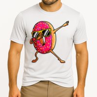 Funny Donut Designs For Boy Girl Hiphop Dabbing Donut Cooling Performance Crew T-Shirt