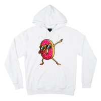 Funny Donut Designs For Boy Girl Hiphop Dabbing Donut Hoodie