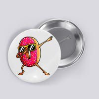 Funny Donut Designs For Boy Girl Hiphop Dabbing Donut Button