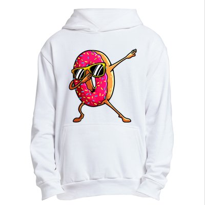 Funny Donut Designs For Boy Girl Hiphop Dabbing Donut Urban Pullover Hoodie