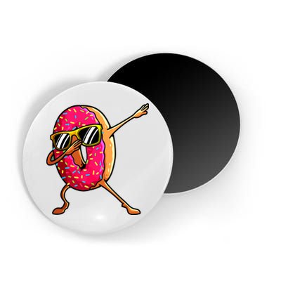 Funny Donut Designs For Boy Girl Hiphop Dabbing Donut Magnet