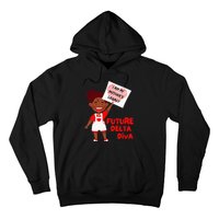 Future Delta Diva Black Sorority 1913 Hoodie