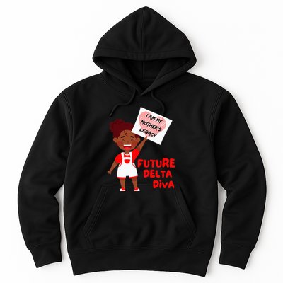 Future Delta Diva Black Sorority 1913 Hoodie