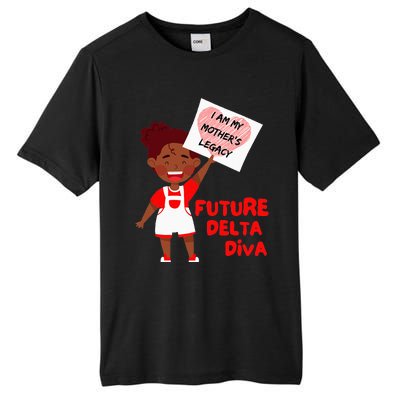 Future Delta Diva Black Sorority 1913 Tall Fusion ChromaSoft Performance T-Shirt