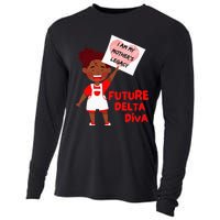 Future Delta Diva Black Sorority 1913 Cooling Performance Long Sleeve Crew