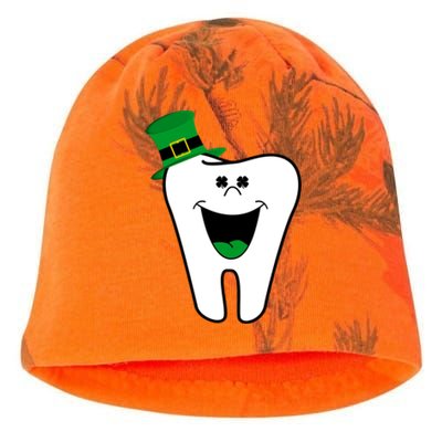 Funny Dentist Dental Tooth Shamrock St Patrick Day Gift Kati - Camo Knit Beanie